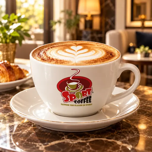 Capuchino con arte latte